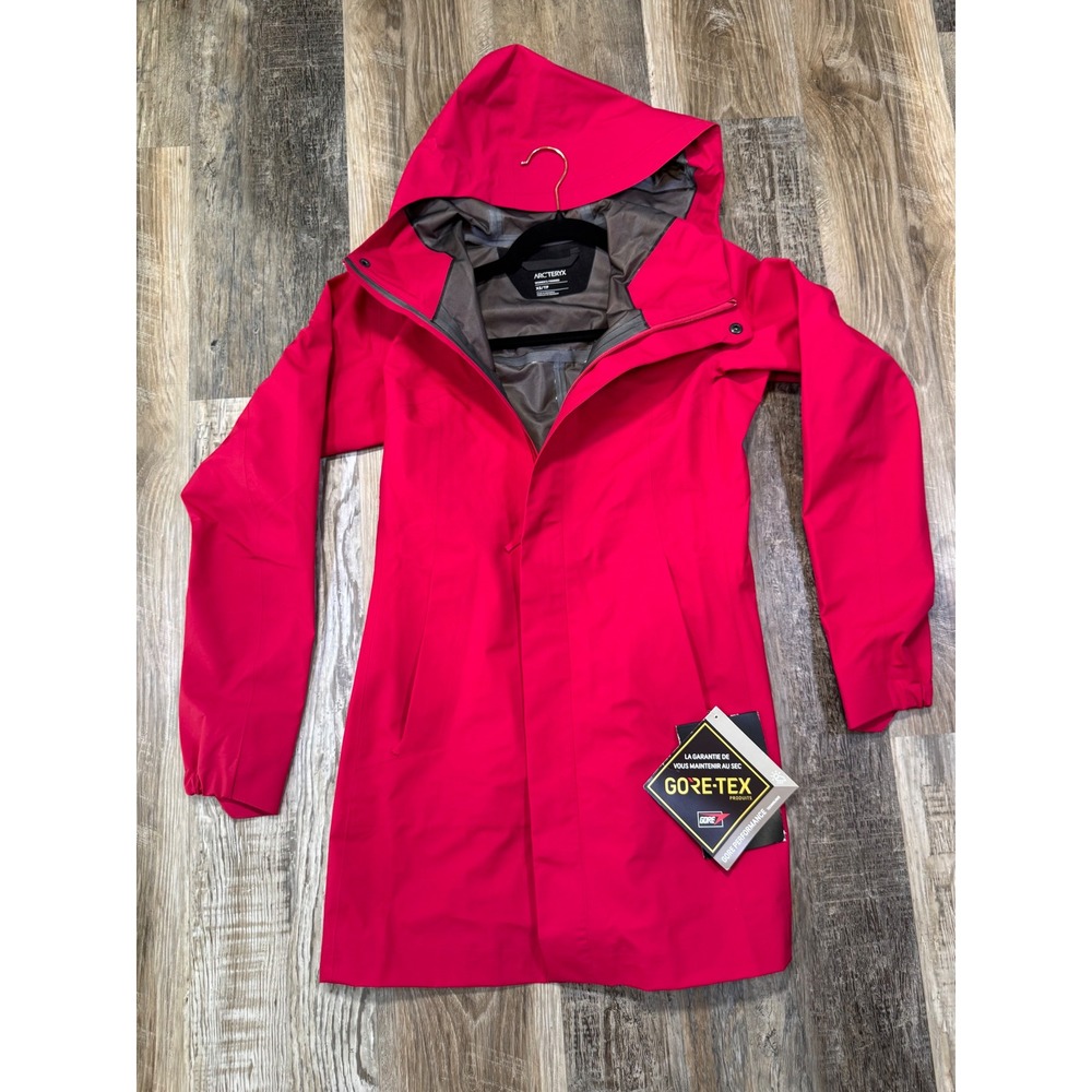 NWT Arc'teryx Womens XS Pink Codetta Gore-Tex Waterproof Rain Jacket $395 MSRP